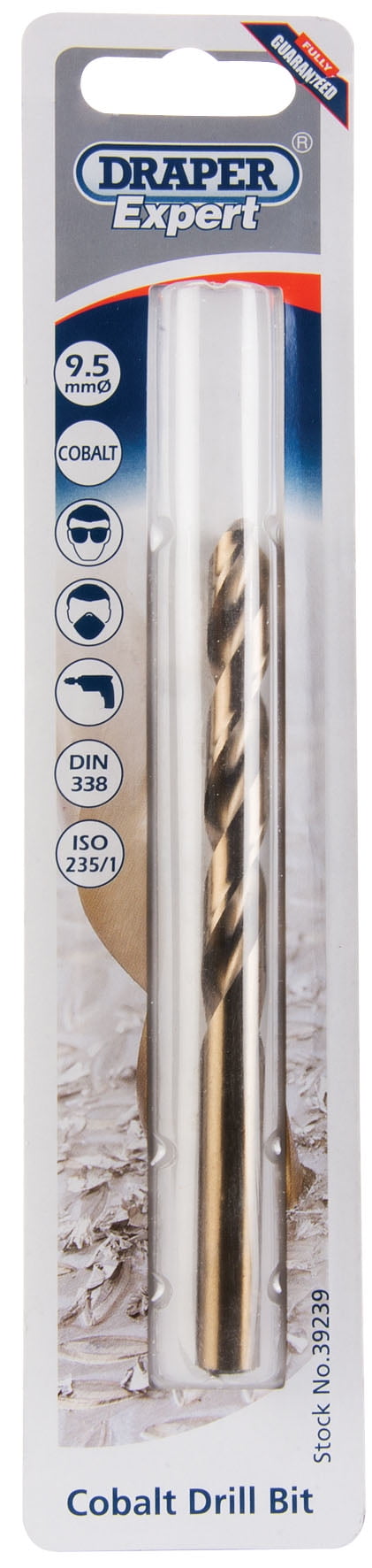 Draper 39239 Expert Expert HSS Cobalt Drill Bit, 9.5 x 230mm - Image 4