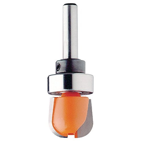 CMT Bowl and Tray Router Bits with Top Bearing - 6.4 radius x 19mm dia x 1/4 sha