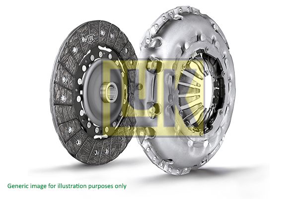 Clutch Kit 2 piece (Cover+Plate) 225mm 623329709 LuK 301010007R 301013644R New