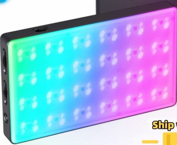 SmallRig RM120 RGB Video Light, Camera Light Panel, Light Photography 3808