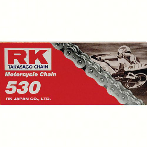 Free Shipping RK 530M Chain With 120 Links Black For Motorcycle Parts