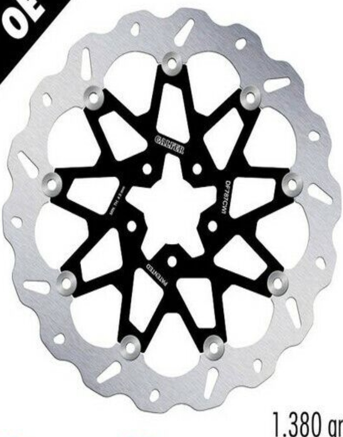 Galfer Front Left Brake Disc WAVE FLOAT Full 320x5mm HUSQVARNA701 VITPILEN 18>19