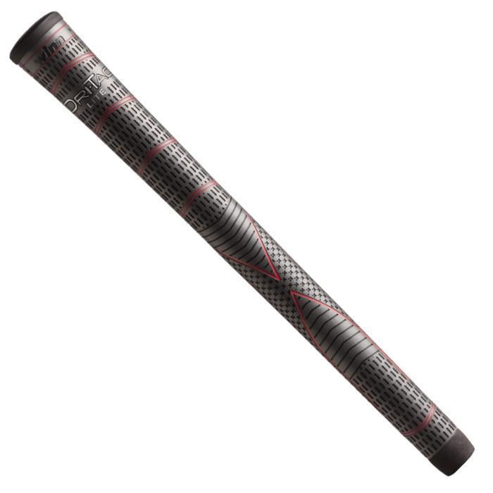 Winn Dri-Tac LITE - Standard - Golf Grips - Dark Grey / Red x 13