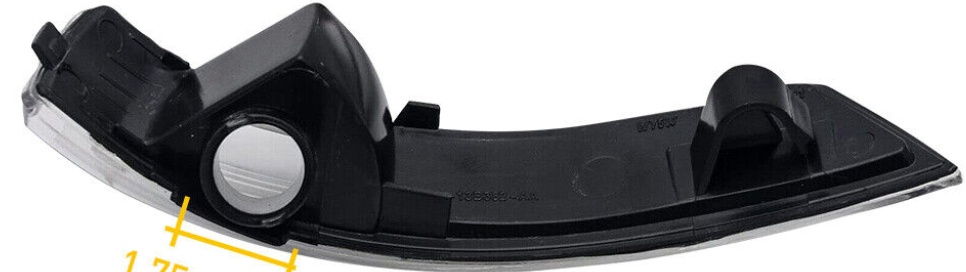FORD FOCUS RIGHT DRIVERS SIDE DOOR WING MIRROR INDICATOR REPEATER LENSE LIGHT