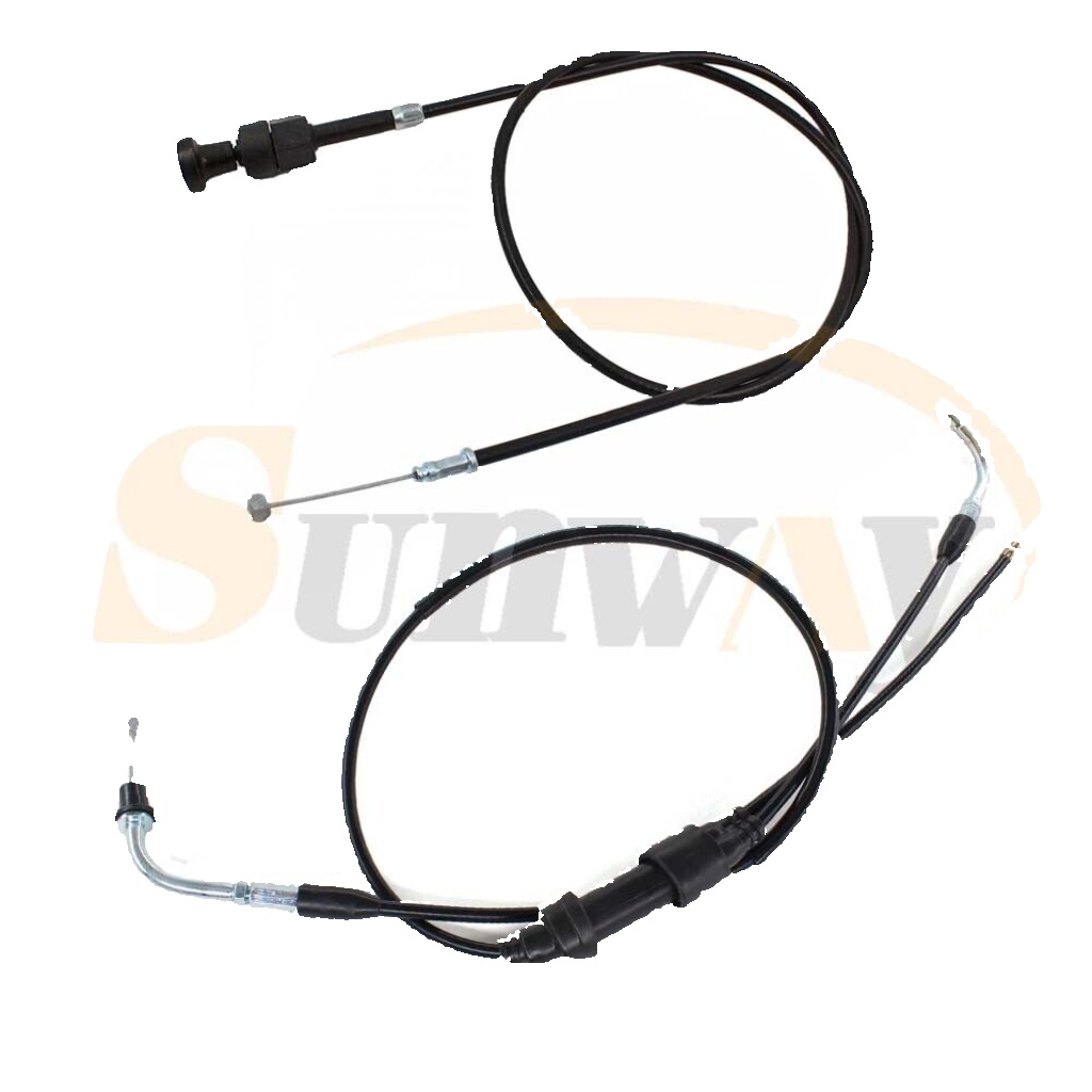 Choke Cable Throttle Cable Kit For Yamaha PW80 PY80 Coyote 80cc 21W-26311-01