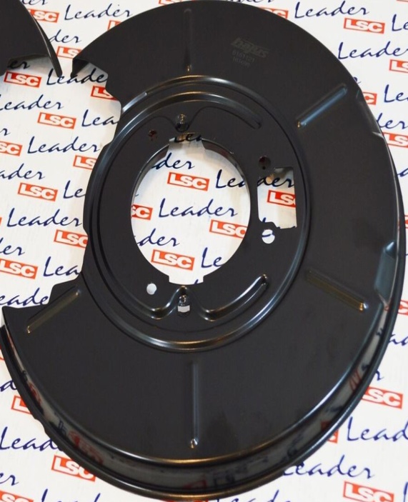 PAIR OF REAR BRAKE DISC BACKING PLATES SPLASH GUARDS for BMW 3 E36 E46 NEW