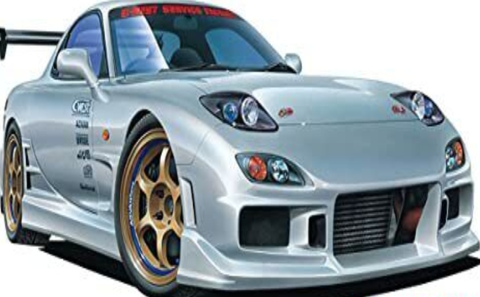 1:24 Scale Aoshima Mazda C-WEST FD3S RX-7 Model Kit JDM - UK STOCK
