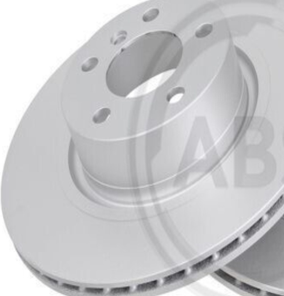 Pair of Rear Brake Discs for BMW X3 X4 A.B.S. 18207