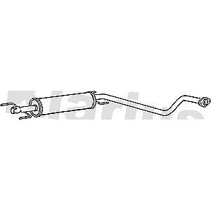 Klarius box with centre pipe fits Vauxhall astra 1.6 1.8 98> GM489H