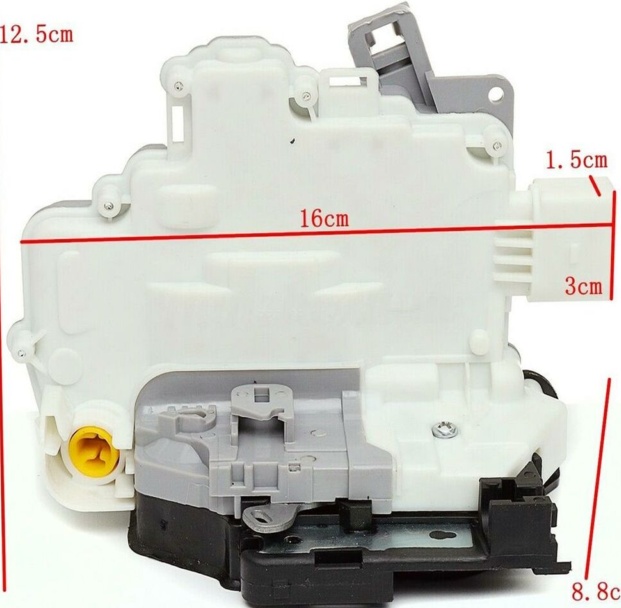 Door Lock Latch (Front RH) 9 Pin FOR VW Touareg 3.0, 4.2, 3.6 V6 TDi (2010-2017)