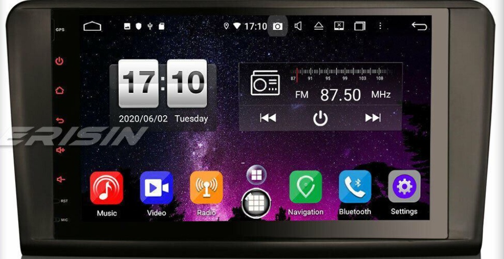 Android 10 CarPlay 8 Core Car Radio for Mercedes W164 X164 ML GL Class DAB+4G FM