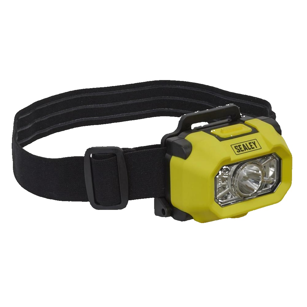 Sealey HT452IS Intrinsically Safe Head Torch 1.8W SMD LED ATEX/IECEx Approv