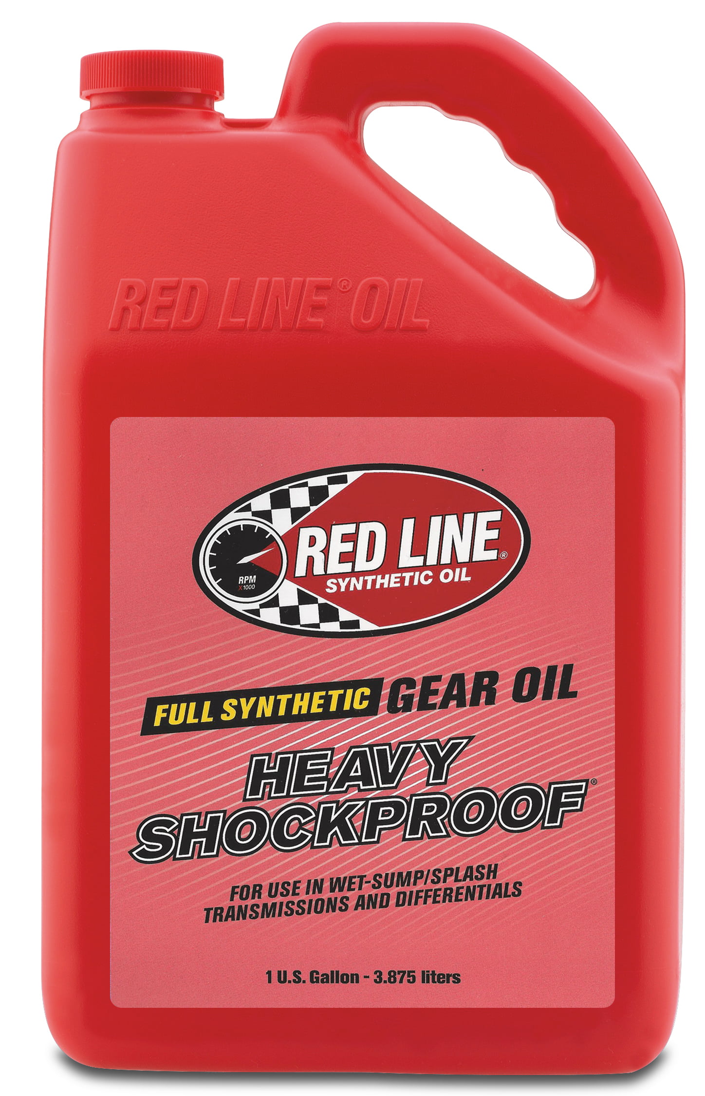 1 x Red Line Heavy Shockproof Fully Synthetic Gear Oil - 1 US Gallon (3.78L)