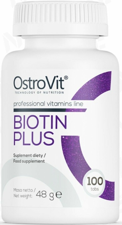 OSTROVIT BIOTIN PLUS healthy hair skin nails pregnancy zinc selenium folic acid