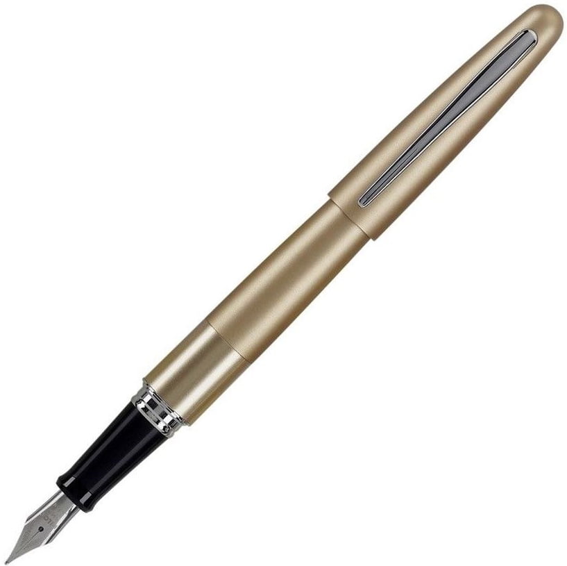Pilot Metropolitan Collection Fountain Pen Barrel Classic Design Fine Nib Ink (91112) Gold/Black