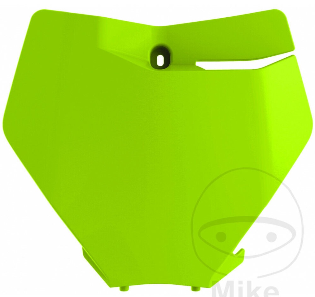 Free Shipping Front Number Plate Polisport Fluorescent Yellow KTM SX/SX-F For
