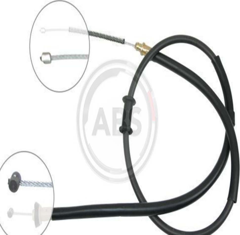 Handbrake cable Drum Brake K18228 A.B.S. for FIAT PANDA Hatchback Van PANDA
