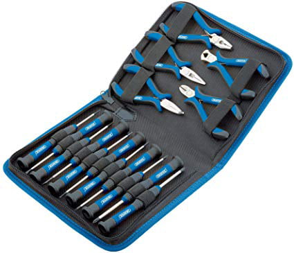 Draper 48958 Precision Pliers and Screwdriver Set (16 Piece)
