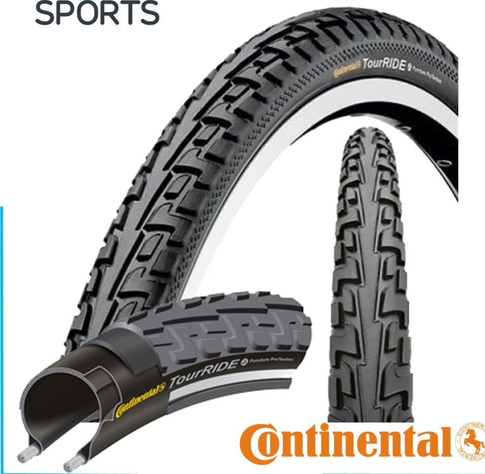 Continental Tour Ride Bike Tyre 700 x 47 Hybrid Road Gravel Urban Commuter 700c