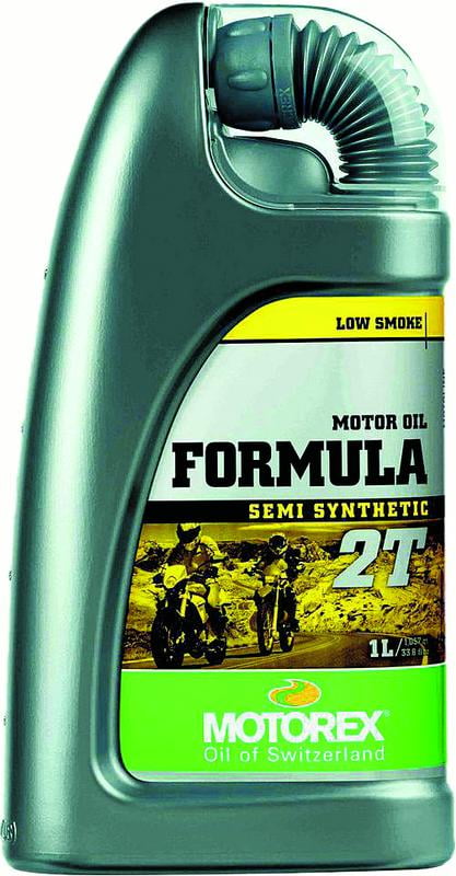 Motorex Formula 2T Semi-Synthetic Engine Oil 1Liter Bottle 33426