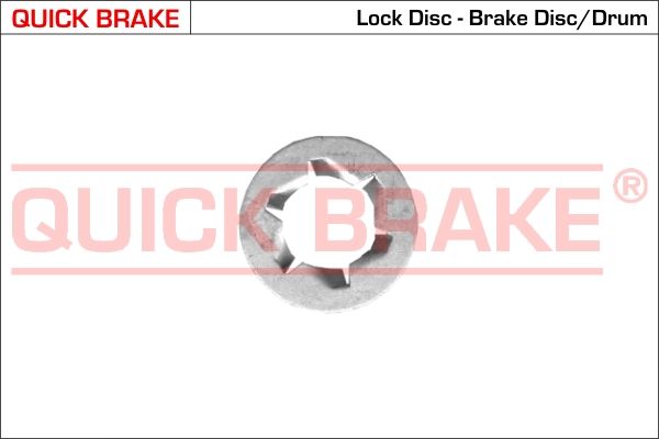 Quick Brake Tornillo, Disco De Freno 11673K