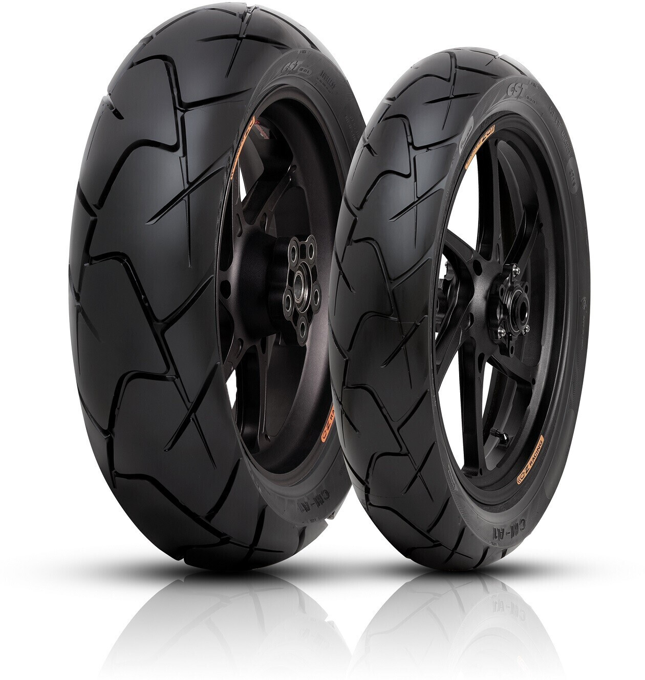 1 x 110/80 R19 59V TL Front, CST CM-A1 Ride Ambro Motorbike Tyre - 1108019 (New)
