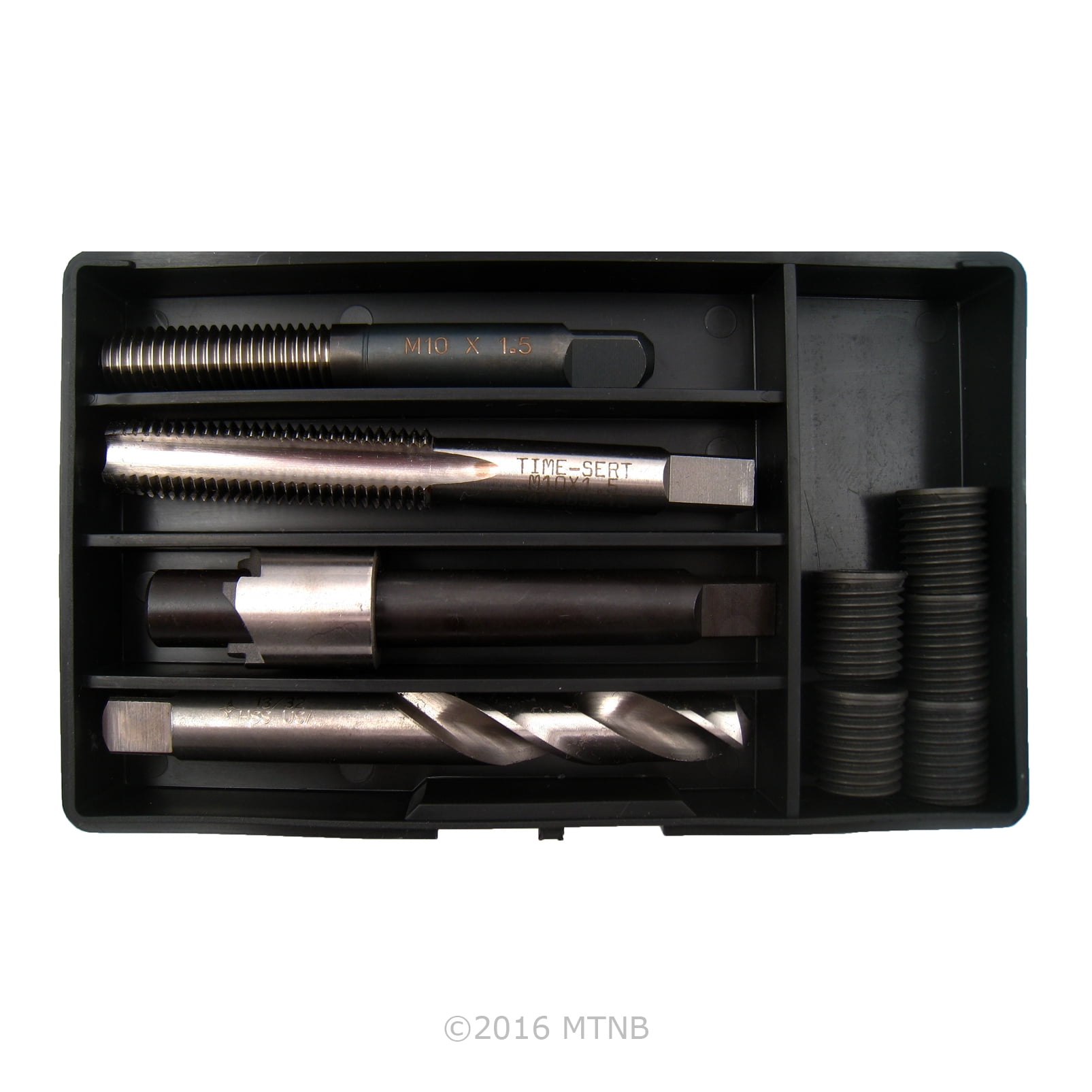 TIME-SERT® M10 x 1.5mm Thread Repair Kit - Includes Tap, Drill, Bore, 5 Inserts