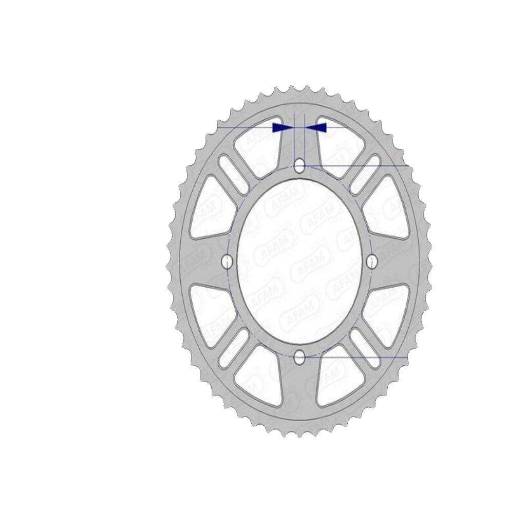 Crown AFAM Aluminium 17105-paso 428 for Moto Spare Parts Accessories