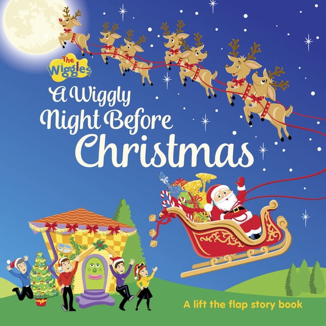The Wiggles: A Wiggly Night Before Christmas Lift the Flaps b... - 9781922514561