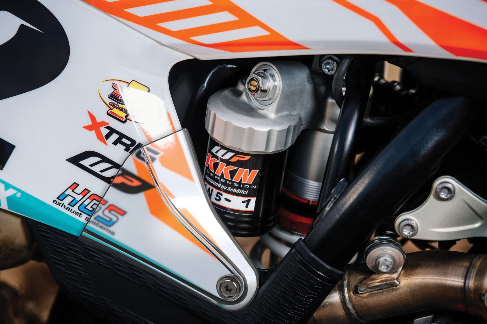 Transparent Rear Graphic Protector Polisport KTM For Motorcycle Parts