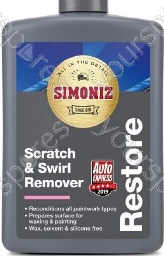 SIMONIZ Restore Scratch & Swirl Remover Paintwork Correction Preparation 475ml