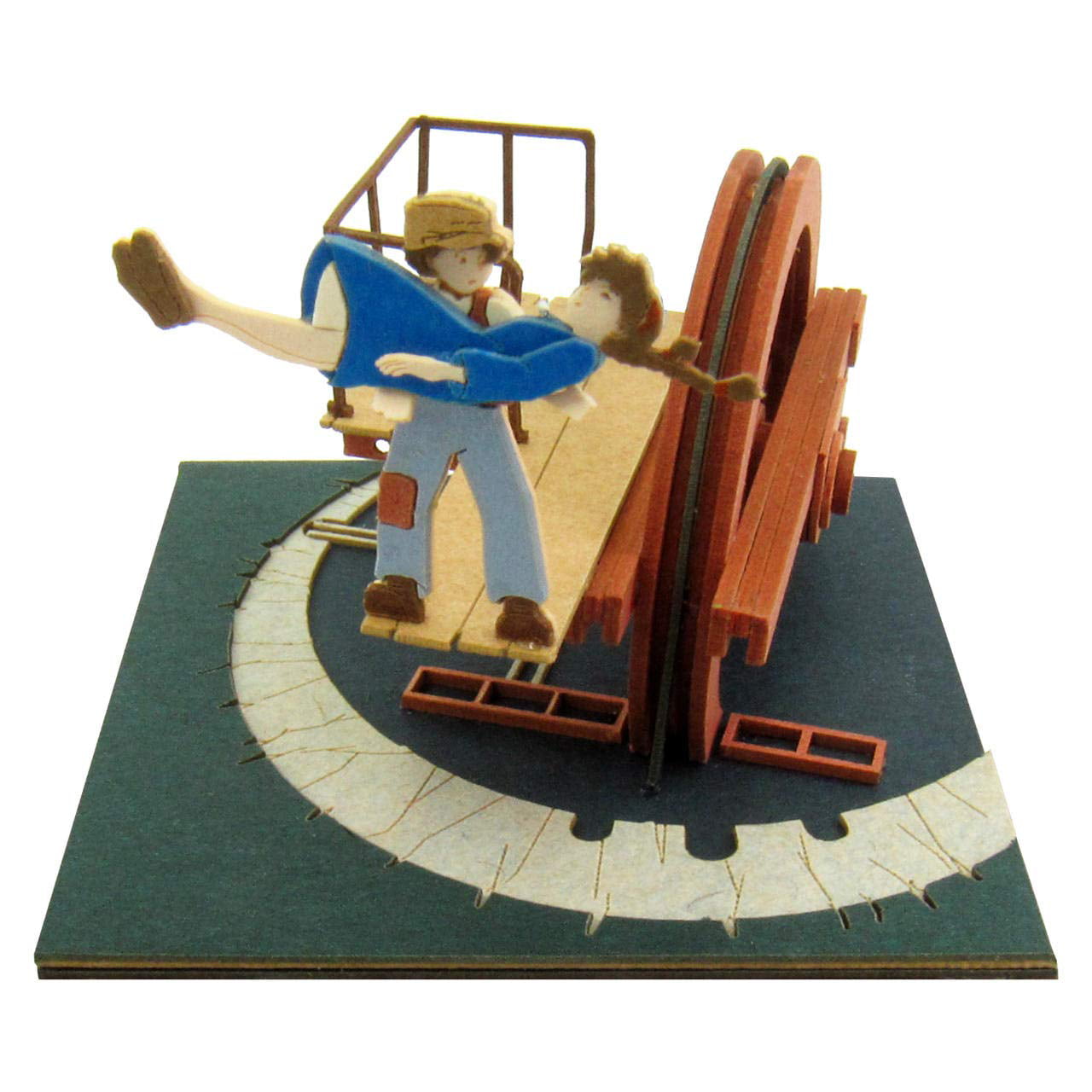 Ghibli mini Paper Craft Kit Laputa Castle in the Sky 16 Sheeta from the Sky