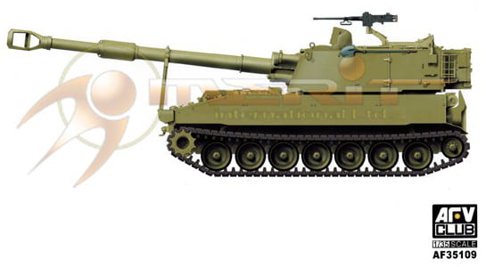 AFV Club 1/35 35109 M109A2 Howitzer Model Kit