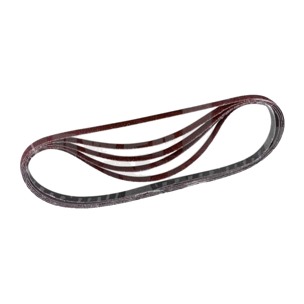 MAKITA P-43278 (pkt of 5) Sanding belts 9mm x 533mm x 80g