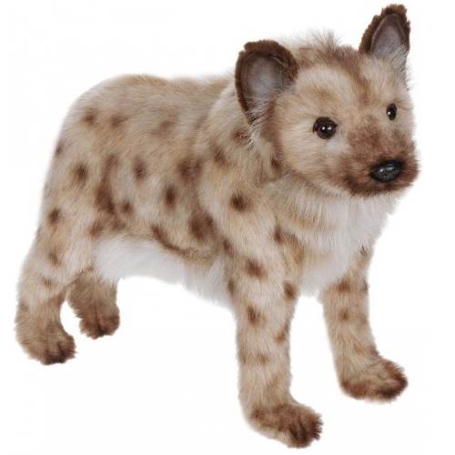 Hansa Hyena Standing 4928 Plush Soft Toy Sold by Lincrafts UK Est 1993