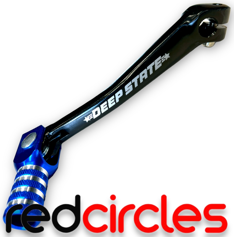BLUE DEEP STATE CNC FOLDING PIT BIKE GEAR LEVER fits STOMP WPB M2R
