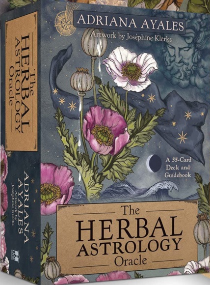 The Herbal Astrology Oracle: A 55-Card Deck by Adriana Ayales (2022) - Image 2