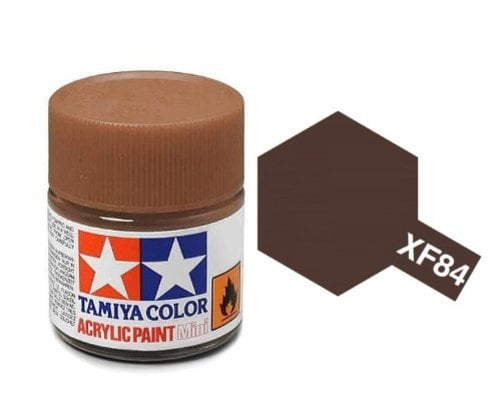 Tamiya Dark Iron Colour Mini Acrylic Paint Xf-84 : 10Ml - Image 2