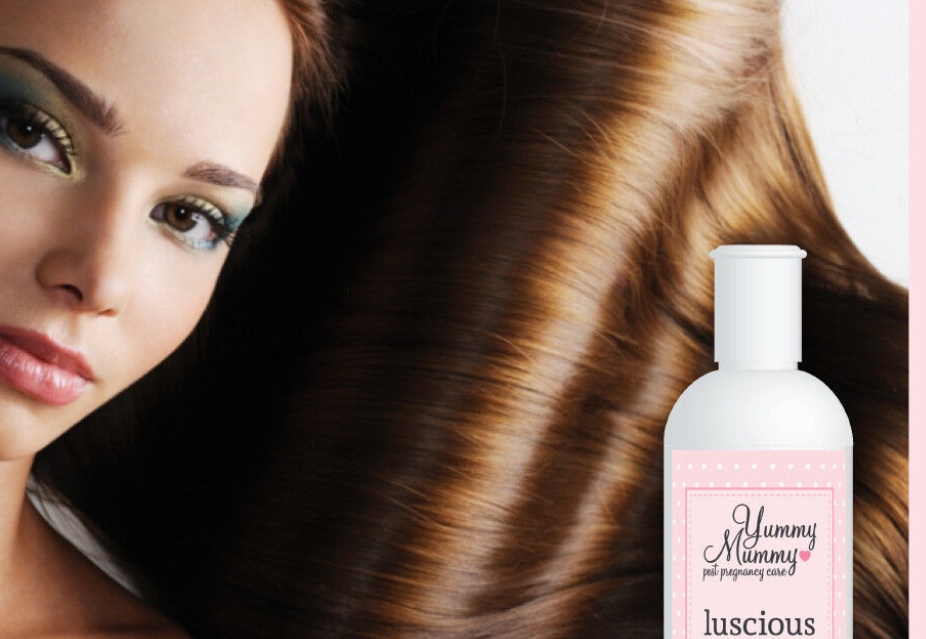 YUMMY MUMMY POST PREGNANCY CARE CONDITIONER GET THICK SHINY STRONG HAIR