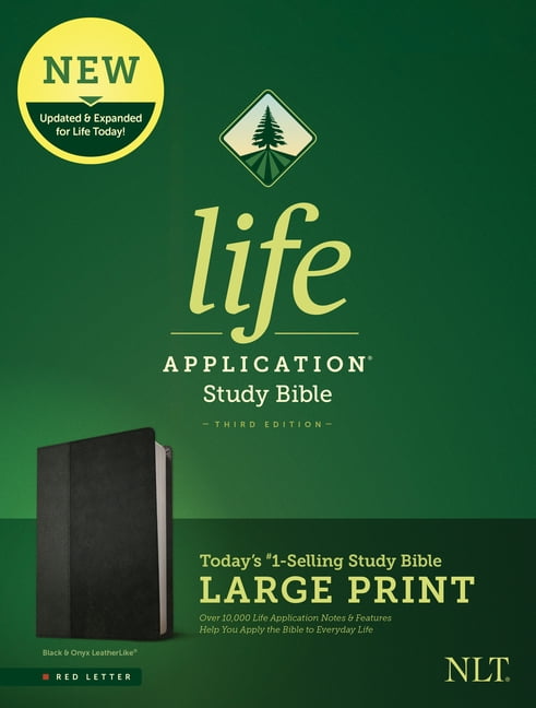 NLT Life Application Study Bible, Third Edition, Large Print ... - 9781496439376