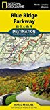 Blue Ridge Parkway Map Destination series