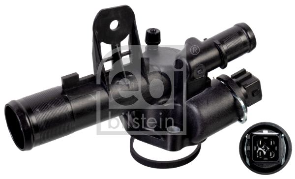 Coolant Thermostat fits RENAULT MODUS 1.5D 2004 on 110603026R 110605536R Febi - Image 23