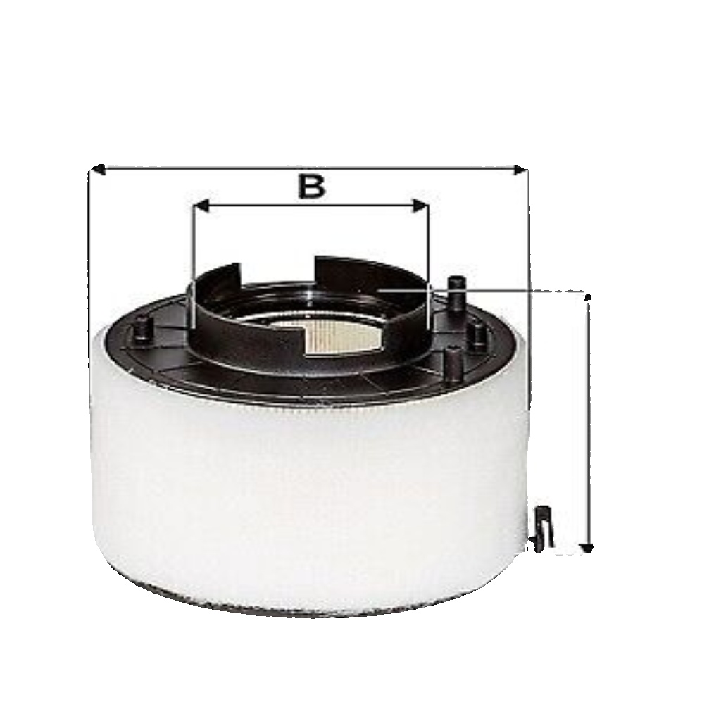 AK 371/8 FILTRON Air Filter for AUDI