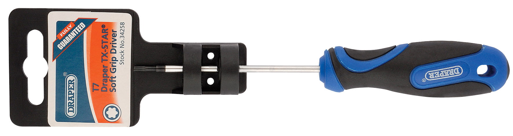 Draper 34258 Draper TX-STAR Soft Grip Screwdriver T7