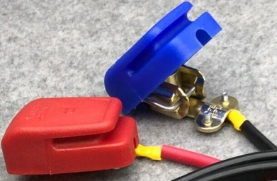 Caravan, Motorhome Quick Release Battery Terminal Clamps & Wiring Loom 12V PO921