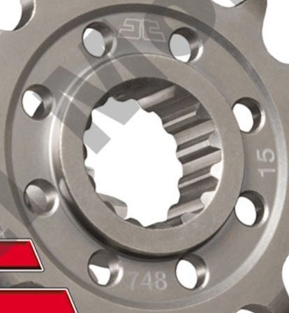 Front sprocket 15 tooth JT steel Ducati 899 959 Panigale & 520 conv 1199 1299 V4