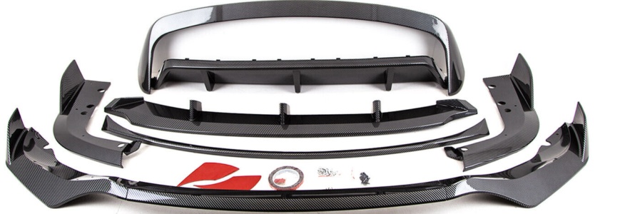 Tvp Trade Vehicle Parts.co.uk Fits Bmw X5 G05 Bodykit Aero Front Splitter Rear Diffuser Skirts Carbon Look - Image 4
