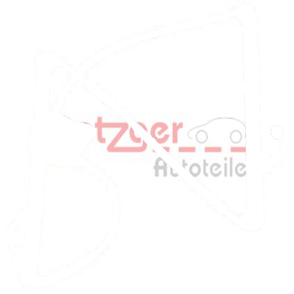 Original METZGER Window Regulator 2160336 For Audi