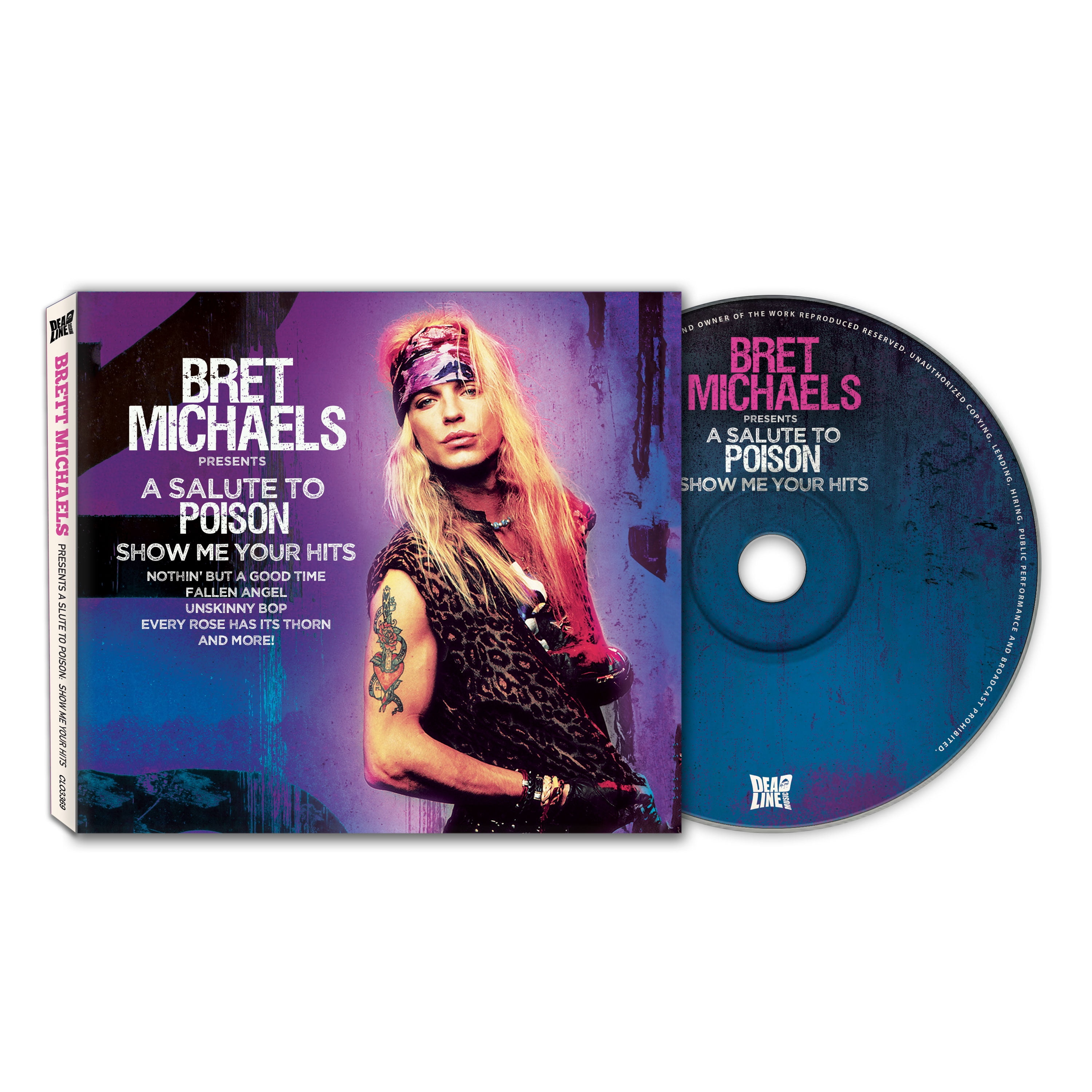 BRET MICHAELS - A Salute To Poison: Show Me Your Hits - CD