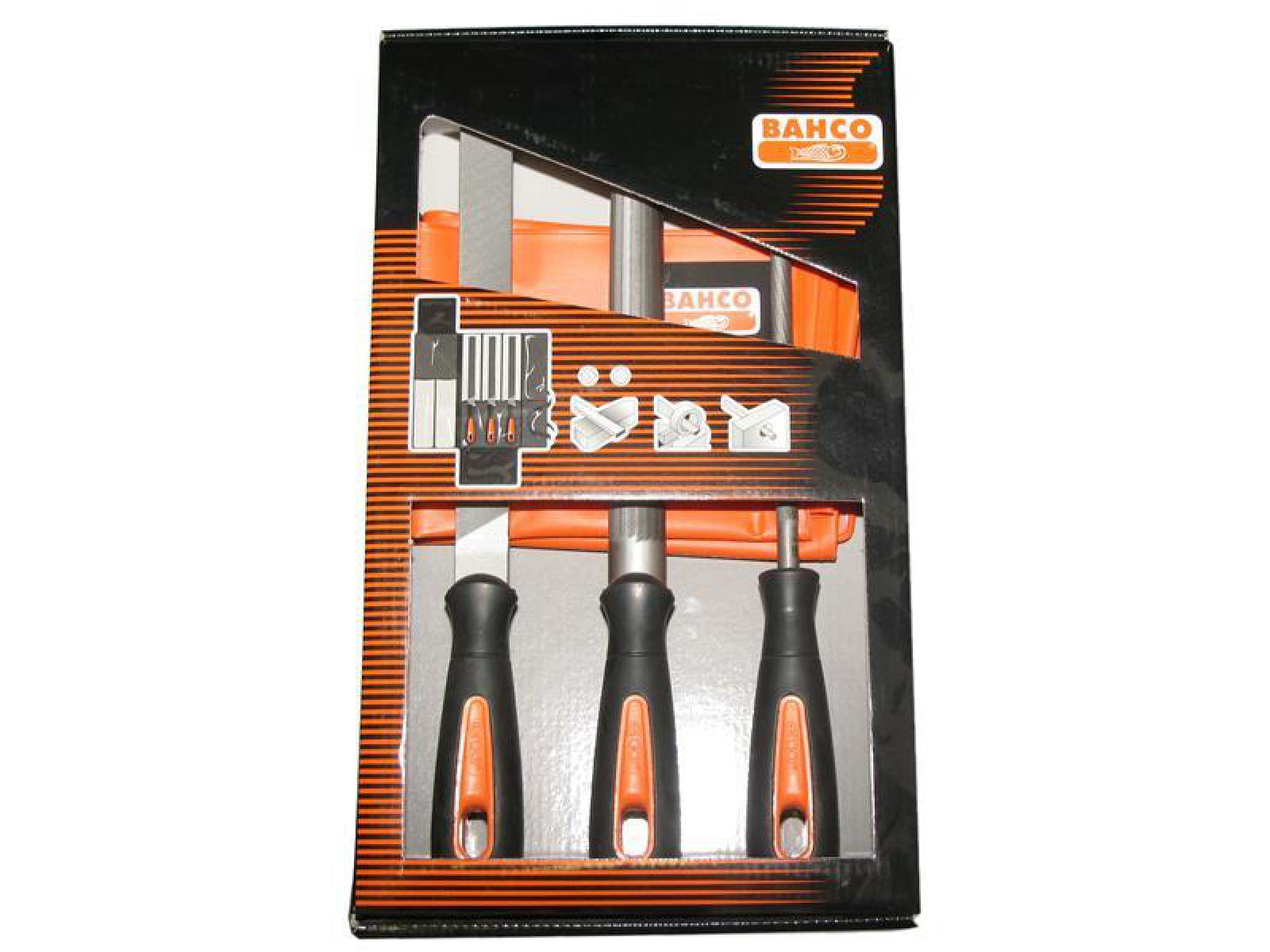 Bahco Ergo Professional File Set 3 Piece 200mm - Image 3